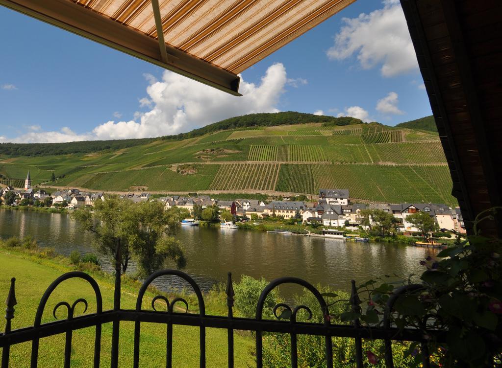Ferienwohnung Am Moselufer Zell Exterior foto